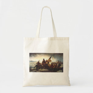 Bolsa Tote Washington Cruzando o Delaware por Emanuel Leutze