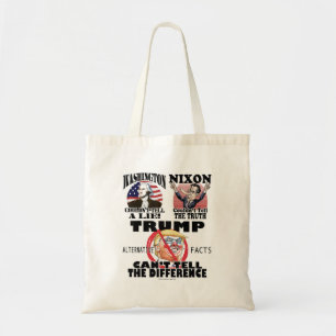 Bolsa Tote Washington Nixon Dump Trump Liar