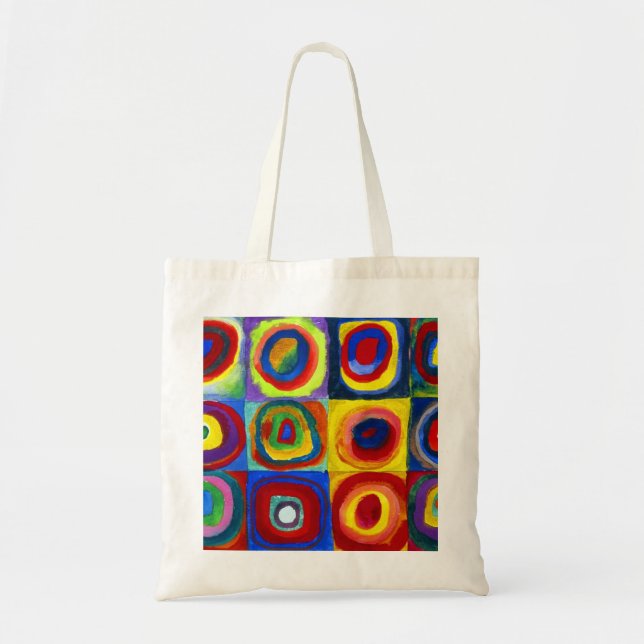 Bolsa Tote Wassily Kandinsky Color Study (Frente)