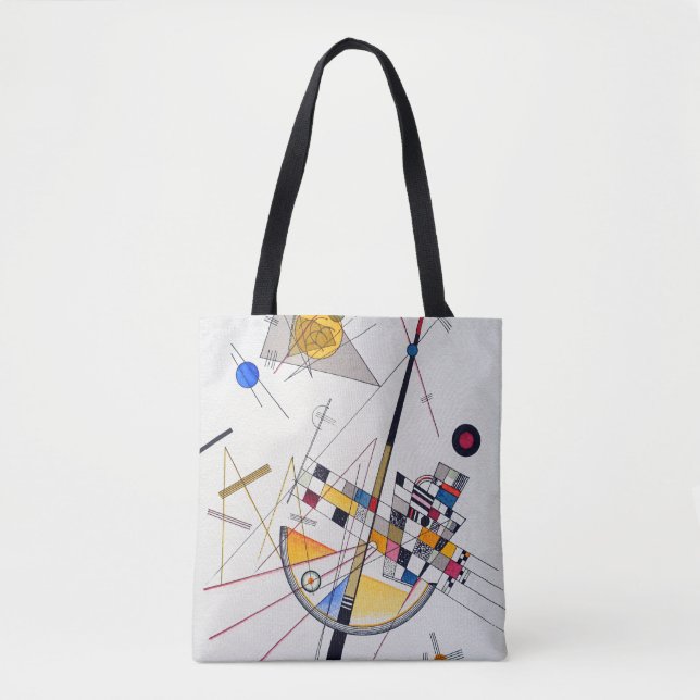 Bolsa Tote Wassily Kandinsky Delicate Tension (Frente)