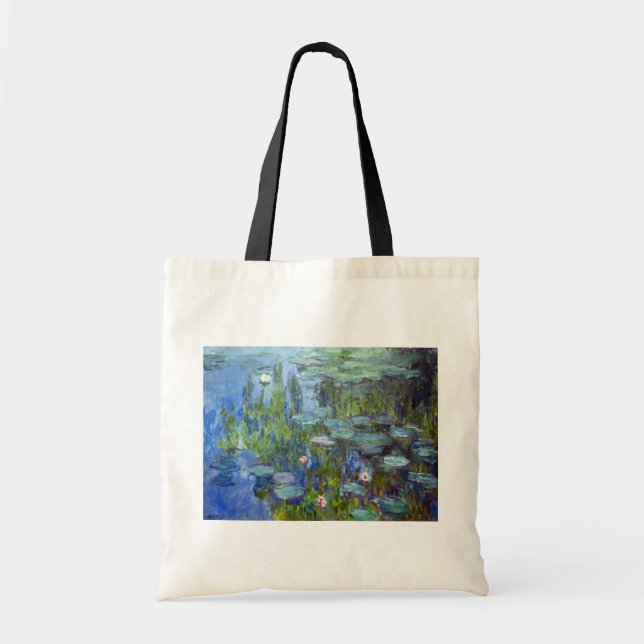 Bolsa Tote Water Lily Pond, Monet (Frente)