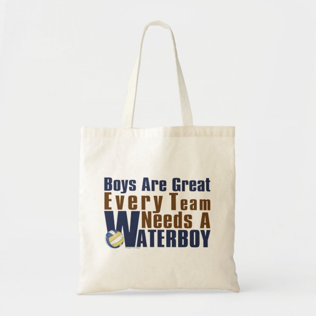Bolsa Tote Waterboy Vollyball em Azul (Frente)