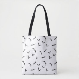 Bolsa Tote Watercolor Bats Halloween