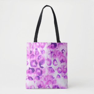 Bolsa Tote Watercolor Cheetah: Impressão leve em animais.