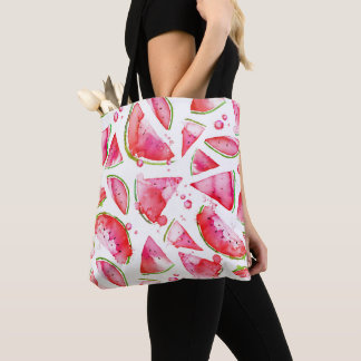 Bolsa Tote Watercolor Melancia 1