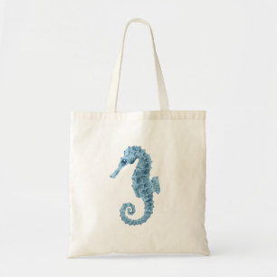 Bolsa Tote Watercolor Seacavalo Toe Bag   Na moda Cotton Budg
