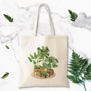 Bolsa Tote Watercolor Tropical