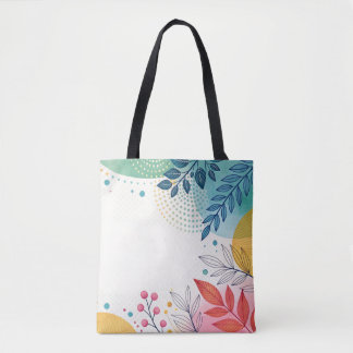 Bolsa Tote Watercolor Whimsy