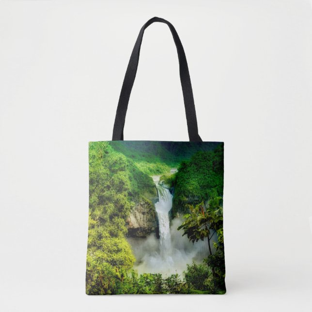 Bolsa Tote Waterfalls | San Rafael Falls, Ecuador (Frente)