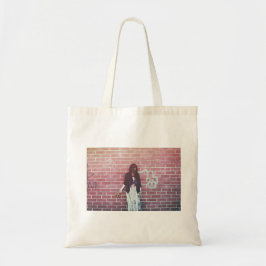 Bolsa Tote Waterlily Brooklyn Brick Red Wall Foto