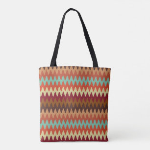 Bolsa Tote Wavy Pattern Sedona Sudoeste