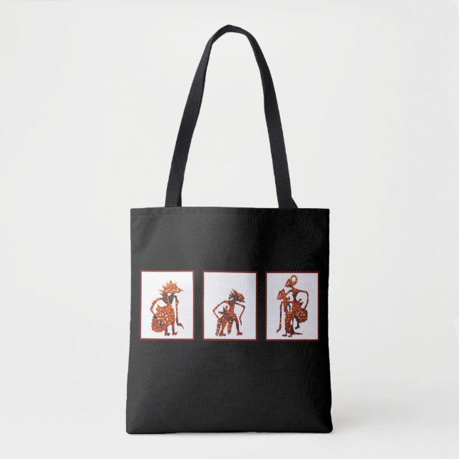 Bolsa Tote Wayang em Batik (Frente)