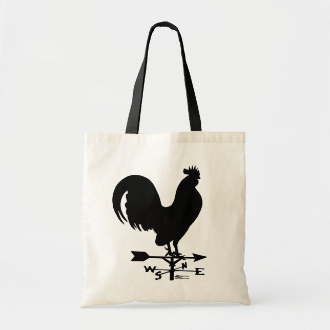Bolsa Tote Weathervane Rooster (Frente)