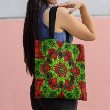 Weave Mandala Green e Red