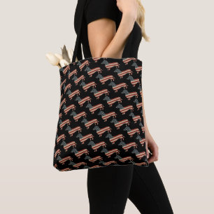 Bolsa Tote Weenie The Pessoas Dachshund 4 De Julho