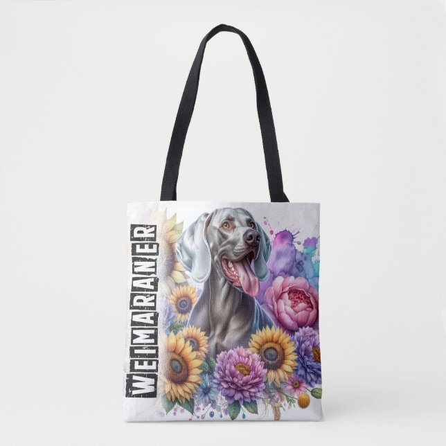 Bolsa Tote Weimaraner (Frente)