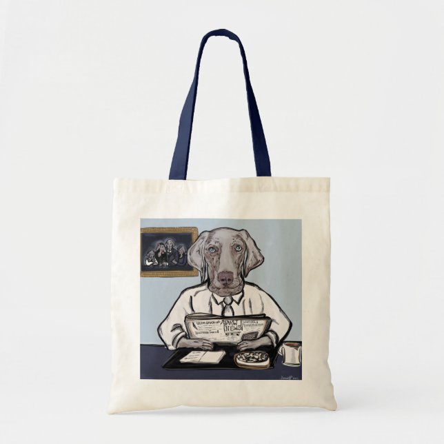 Bolsa Tote Weimaraner (Frente)