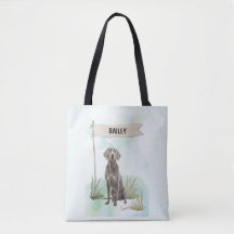 Weimaraner Aquarela Cachorro Personalizado