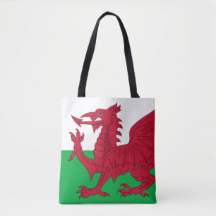 Bolsa Tote Welsh Dragon ~ Flag of Wales
