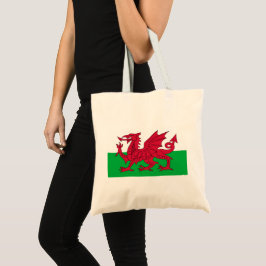 Bolsa Tote Welsh Flag (País de Gales) (Welsh Dragon)