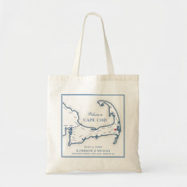 Bolsa Tote Wequassett Resort Harwich MÃE Wedding Welcome