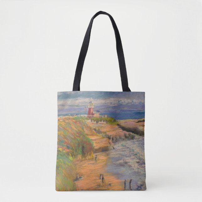 Bolsa Tote West Cliff Dog Beach e navegando até Sunset (Frente)
