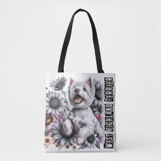 Bolsa Tote West Highland Terrier (Frente)