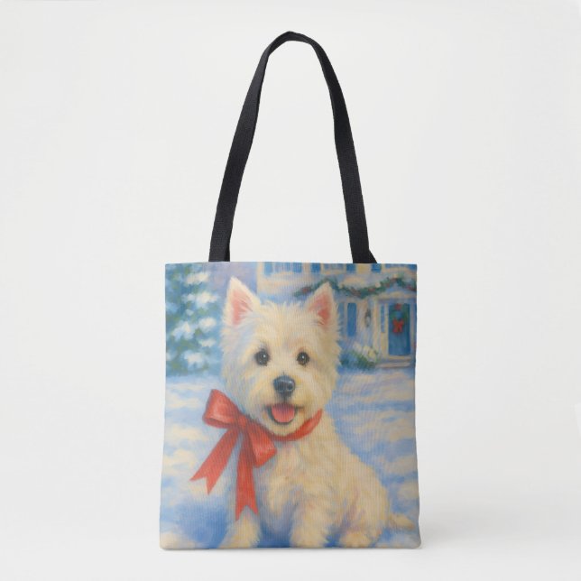 Bolsa Tote West Highland Terrier (Frente)