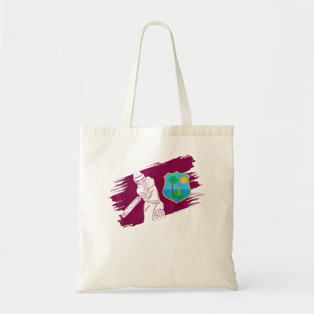 Bolsa Tote West Indies Flag West Indies Fan Player Co (Frente)