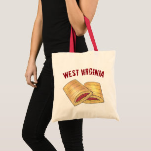 Bolsa Tote West Virginia WV Pepperoni Roll Snack Junk Comida