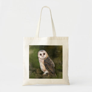 Bolsa Tote Western Barn Owl - Imagem de Cores-d'Água 