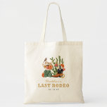Bolsa Tote Western Boho<br><div class="desc">Dê a suas meninas algo útil e adorável com esta bolsa de tote do último Rodeo, a mistura perfeita de função e talento. Apresentando a aquarela Motifs ocidentais—chapéus de cowgirl, botas e cactos—se contra uma paleta de cor macia, mas ousada, de neutrais do deserto, pinks, laranjas, ouro e preto, é...</div>