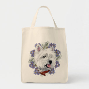 Bolsa Tote Westie Não Me Esqueças