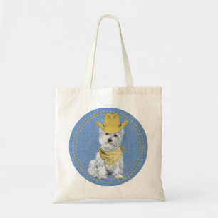 Bolsa Tote Westie on the Rocks