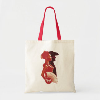 Bolsa Tote Westworld | Retrato De Estêncil Maeve & Hector