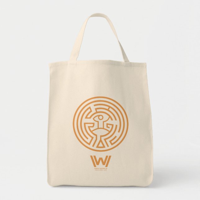Bolsa Tote Westworld | Símbolo Maze (Frente)