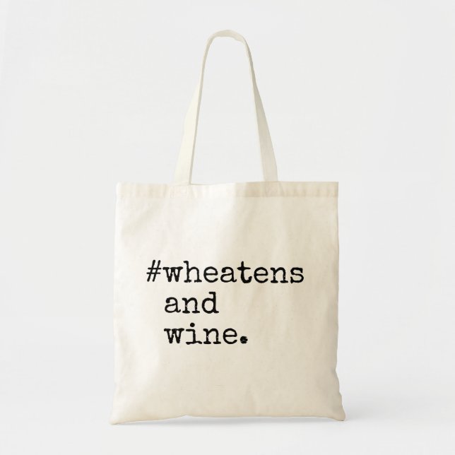 Bolsa Tote Wheatens e vinho (Frente)