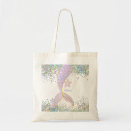 Bolsa Tote Whimscolor Watercolor - Glitter Sereia