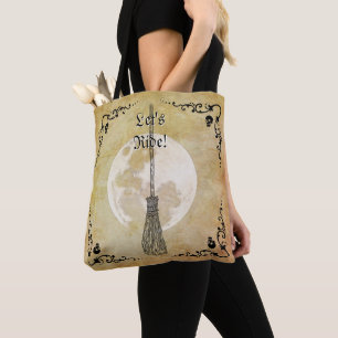 Bolsa Tote Whimsic Witchy Full Moon