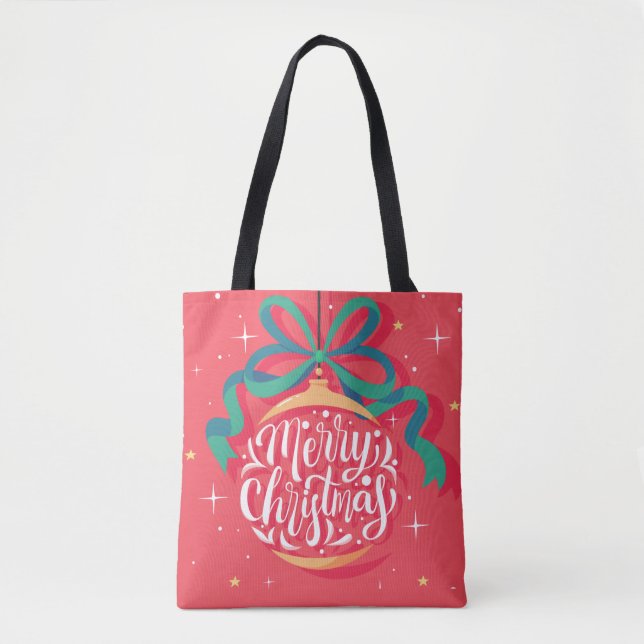 Bolsa Tote Whimsical Felry Natal | Natal (Frente)