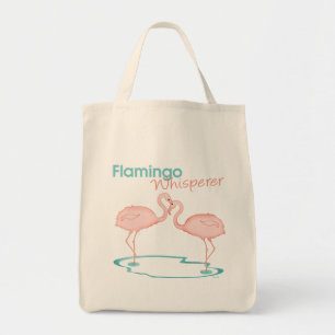 Bolsa Tote Whisperer do flamingo