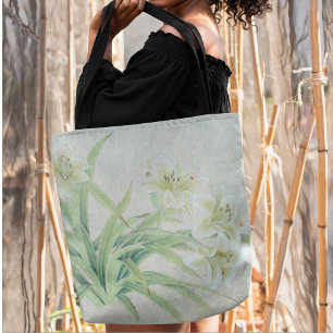 Bolsa Tote White Lily