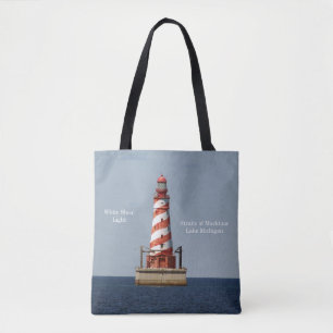 Bolsa Tote White Shoet Light por todo o saco