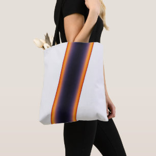 Bolsa Tote White Stripes