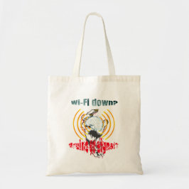 Bolsa Tote Wi-Fi desligado? Cérebros ou sinal? Wi-Fi desligad