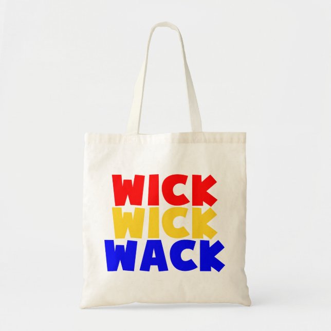 Bolsa Tote Wick Wick Wack (Frente)