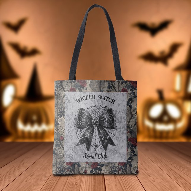 Bolsa Tote Wicked Witch Social Club Coquette (Criador carregado)