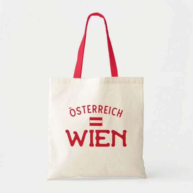 Bolsa Tote Wien Osterreich em dificuldades (Viena, Áustria) (Frente)