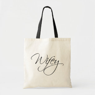 Bolsa Tote Wifey Calliografia