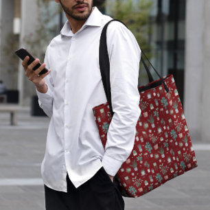 Bolsa Tote Wild Cactus Pattern